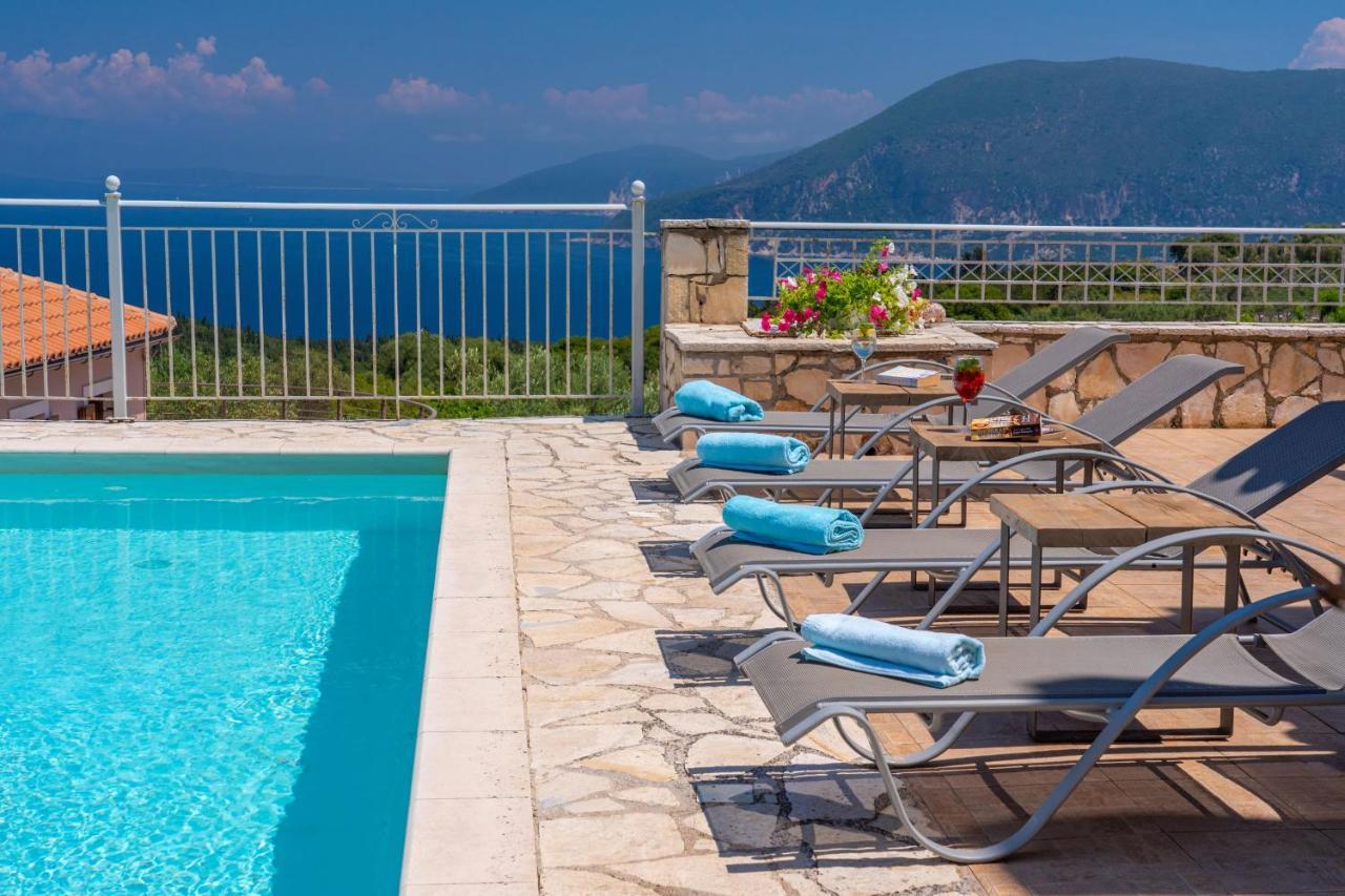 Guiscardos Luxury Villa Fiskardo Exterior foto