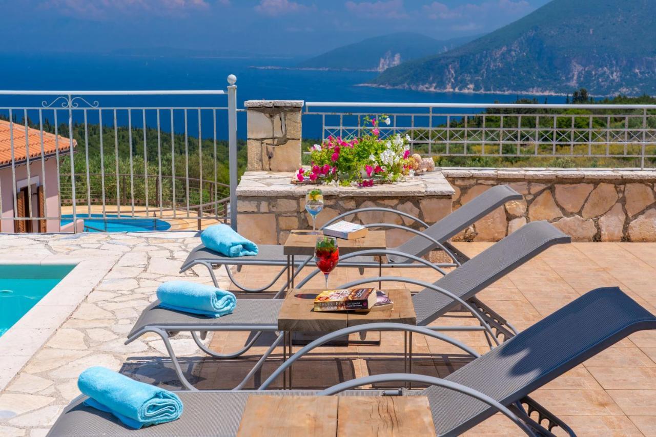 Guiscardos Luxury Villa Fiskardo Exterior foto